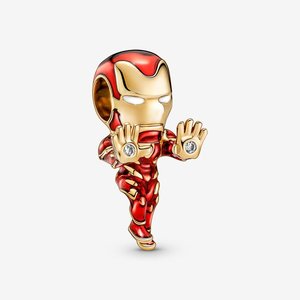 Pandora Bedel Marvel Iron Man Goud 760268C01