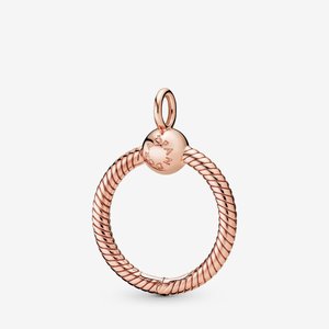 Pandora Hanger Rond Rosé 388296