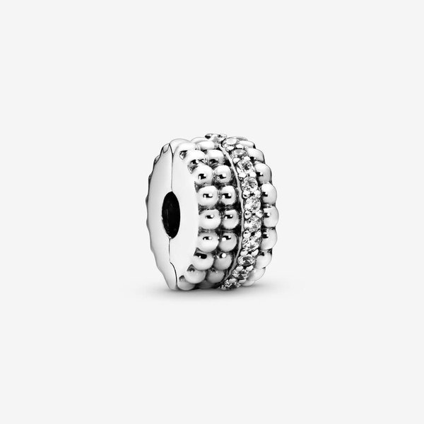 Pandora Pandora Clip Beaded Zirconia 797520CZ