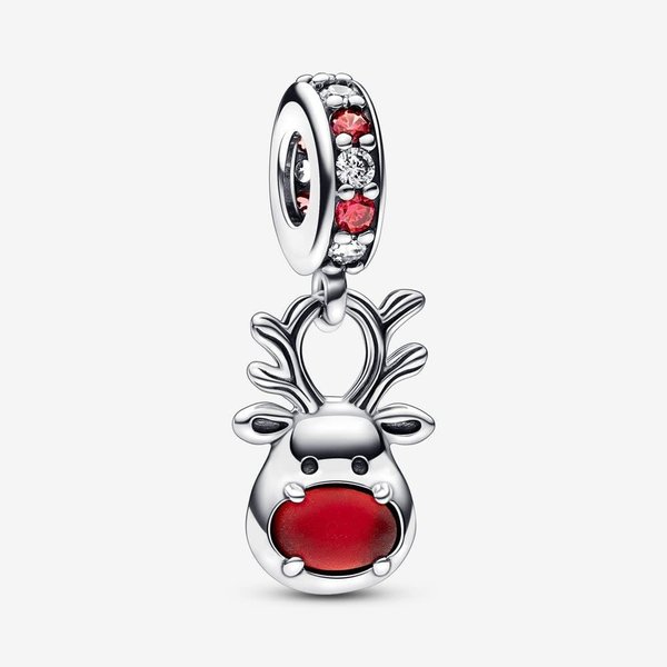 Pandora Pandora Bedel Red Nose Reindeer Murano glas 792330C01