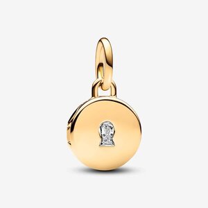 Pandora Bedel Gouden slotje 763066C01