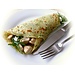 Pan bread with chicken