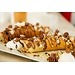 Pan bread  with nuts and caramellcream