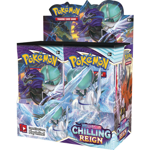 The Pokémon Company Pokemon Sword & Shield Chilling Reign Booster Box The Pokémon Company Pokemon Sword & Shield Chilling Reign Booster Box