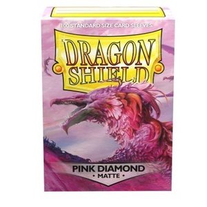 Dragon Shield Dragon Shield Standard Matte Sleeves - Pink Diamond (100)