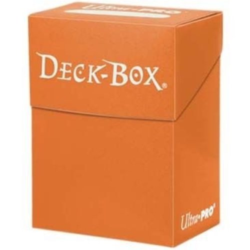 Ultra Pro Deck Box Solid Orange Ultra Pro