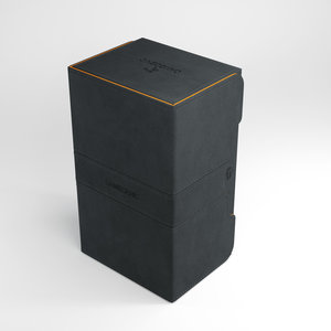 Gamegenic Gamegenic Stronghold 200+ XL - Deck Box Black/Orange