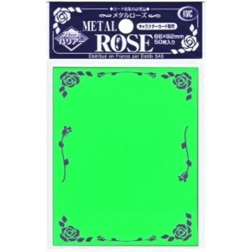 KMC KMC Sleeves Standard Metal Rose Green KMC KMC Sleeves Standard Metal Rose Green