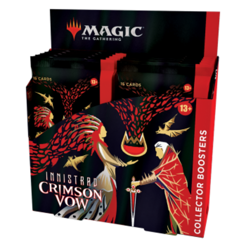 Magic The Gathering Innistrad: Crimson Vow Collector's Booster Box MTG Magic The Gathering Innistrad: Crimson Vow Collector's Booster Box MTG