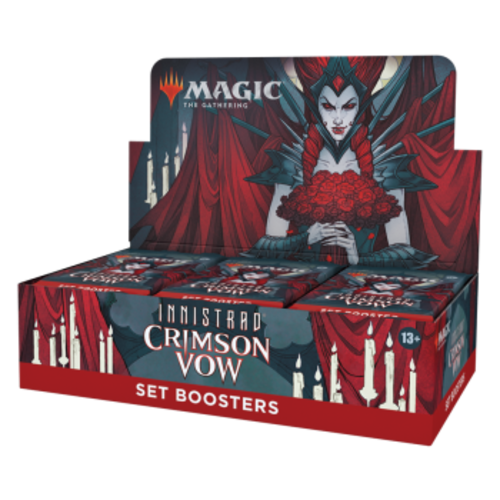 Magic The Gathering Innistrad: Crimson Vow Set Booster Box MTG Magic The Gathering Innistrad: Crimson Vow Set Booster Box MTG