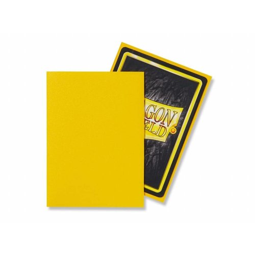 Dragon Shield Dragon Shield Standard Matte Sleeves - Yellow (100)