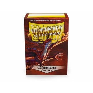 Dragon Shield Dragon Shield Standard Matte Sleeves - Crimson (100)