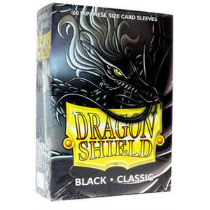 Dragon Shield Dragon Shield Small Classic Sleeves - Black (60)