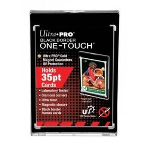 Ultra Pro One-Touch Magnetic Holder - 35pt - Black Border Ultra Pro