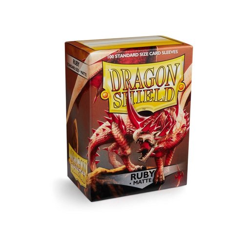 Dragon Shield Dragon Shield Standard Matte Sleeves - Ruby (100)