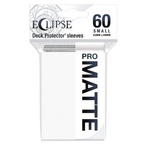 Ultra Pro Eclipse Small Matte Sleeves - Arctic White Ultra Pro