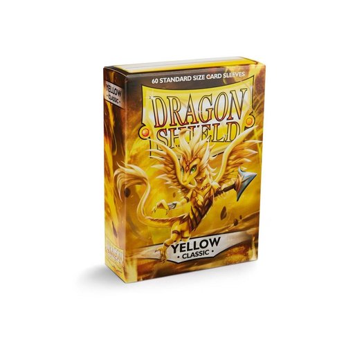 Dragon Shield Dragon Shield Standard Classic Sleeves - Yellow (60) Dragon Shield Dragon Shield Standard Classic Sleeves - Yellow (60)