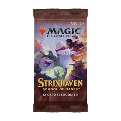 Magic The Gathering Strixhaven: School of Mages Set Booster Pack MTG