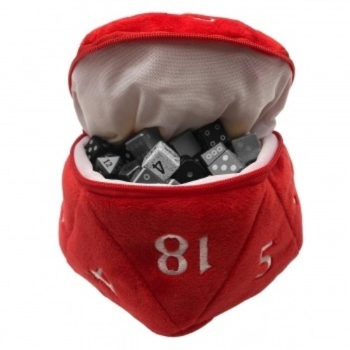 Ultra Pro D20 Plush Dice Bag - Red Ultra Pro Ultra Pro D20 Plush Dice Bag - Red Ultra Pro