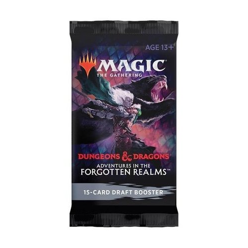 Magic The Gathering Adventures in the Forgotten Realms Draft Booster MTG Magic The Gathering Adventures in the Forgotten Realms Draft Booster MTG