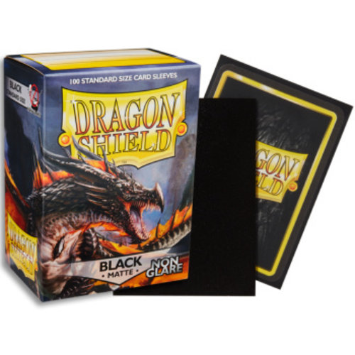 Dragon Shield Dragon Shield Standard Non Glare Sleeves -  Black (100)