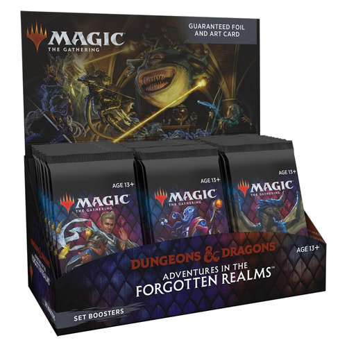 Magic The Gathering Adventures in the Forgotten Realms Set Booster Box MTG
