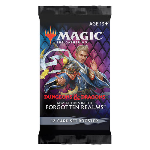 Magic The Gathering Adventures in the Forgotten Realms Set Booster MTG Magic The Gathering Adventures in the Forgotten Realms Set Booster MTG