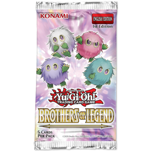 Yu-Gi-Oh! Brothers of Legend Booster Pack Yu-Gi-Oh! Yu-Gi-Oh! Brothers of Legend Booster Pack Yu-Gi-Oh!