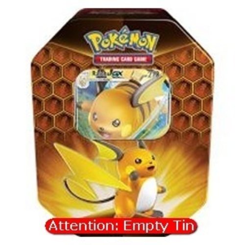 The Pokémon Company Empty Pokemon Tin: Hidden Fates - Raichu The Pokémon Company Empty Pokemon Tin: Hidden Fates - Raichu