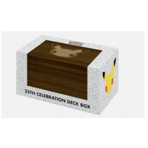 The Pokémon Company Pokemon 25th Anniversary Deck Box Ultra Pro The Pokémon Company Pokemon 25th Anniversary Deck Box Ultra Pro
