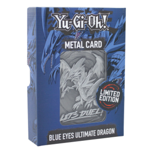 Yu-Gi-Oh! Yu-Gi-Oh! Limited Edition Card Collectibles - Blue Eyes Ultimate Dragon Yu-Gi-Oh! Yu-Gi-Oh! Limited Edition Card Collectibles - Blue Eyes Ultimate Dragon