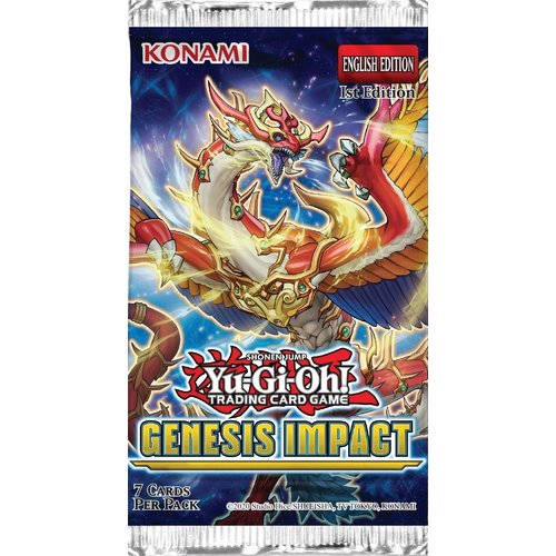 Yu-Gi-Oh! Genesis Impact Booster Pack Yu-Gi-Oh! Yu-Gi-Oh! Genesis Impact Booster Pack Yu-Gi-Oh!