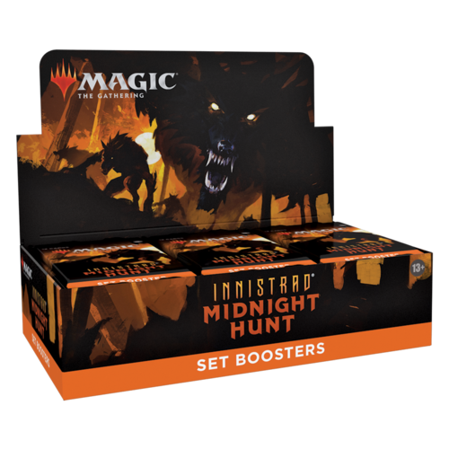 Magic The Gathering Innistrad: Midnight Hunt Set Booster Box MTG Magic The Gathering Innistrad: Midnight Hunt Set Booster Box MTG