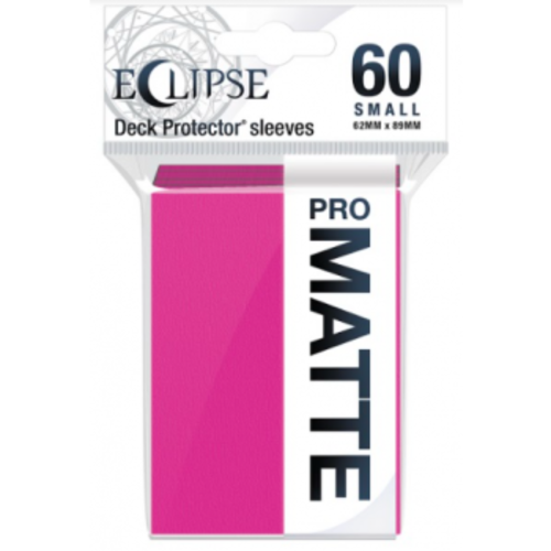 Ultra Pro Eclipse Small Matte Sleeves - Hot Pink Ultra Pro