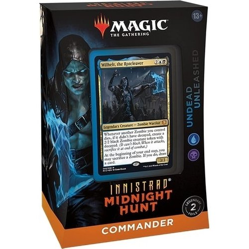 Magic The Gathering Innistrad: Midnight Hunt Commander Deck - Undead Unleashed MTG