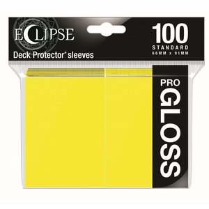 Ultra Pro Eclipse Standard Gloss Sleeves - Lemon Yellow Ultra Pro