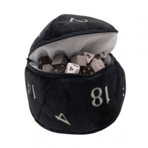 Ultra Pro D20 Plush Dice Bag - Black Ultra Pro Ultra Pro D20 Plush Dice Bag - Black Ultra Pro