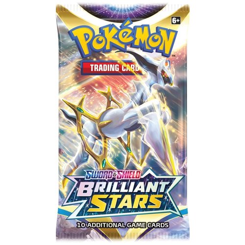 The Pokémon Company Pokemon Sword & Shield Brilliant Stars Booster Pack The Pokémon Company Pokemon Sword & Shield Brilliant Stars Booster Pack