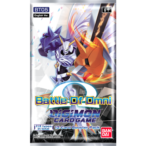 Digimon Digimon Card Game - Battle Of Omni Booster Pack Digimon Digimon Card Game - Battle Of Omni Booster Pack