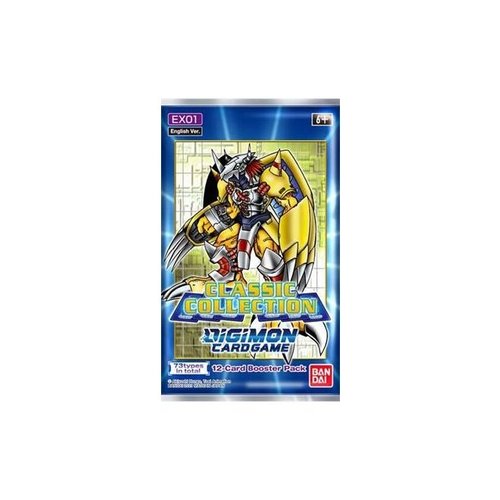 Digimon Digimon Card Game - Classic Collection EX-01 Booster Pack Digimon Digimon Card Game - Classic Collection EX-01 Booster Pack