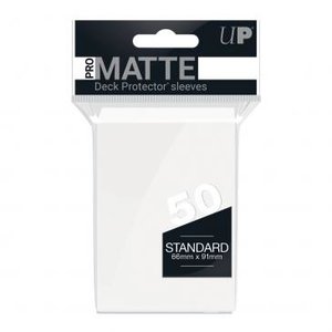 Ultra Pro Ultra Pro Standard Matte Sleeves White