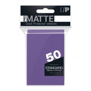 Ultra Pro Ultra Pro Standard Matte Sleeves Purple