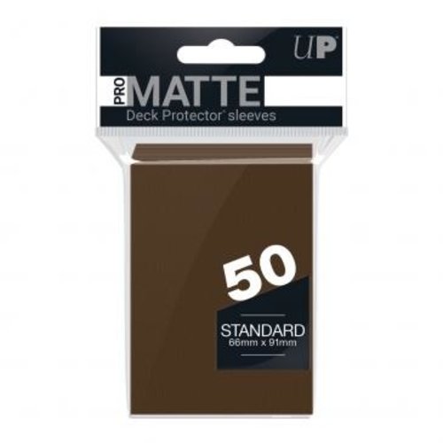 Ultra Pro Ultra Pro Standard Matte Sleeves Brown
