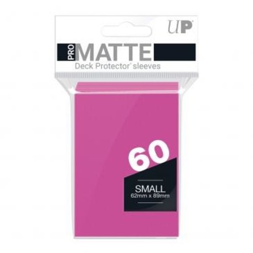 Ultra Pro Ultra Pro Small Matte Sleeves Bright Pink