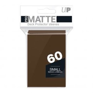 Ultra Pro Ultra Pro Small Matte Sleeves Brown