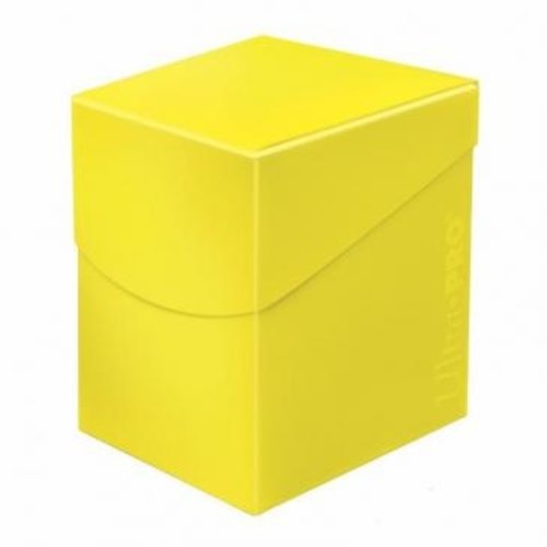 Ultra Pro Eclipse Deckbox 100+  Lemon Yellow Ultra Pro