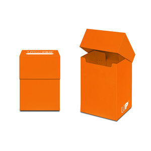 Ultra Pro Deck Box Solid Pumpkin Orange Ultra Pro