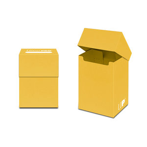 Ultra Pro Deck Box Solid Yellow Ultra Pro
