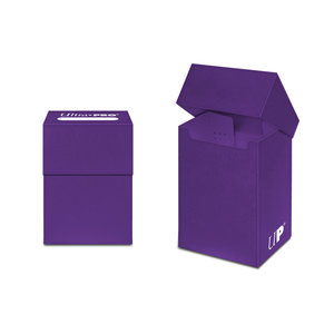 Ultra Pro Deck Box Solid Purple Ultra Pro