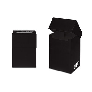 Ultra Pro Deck Box Solid Black Ultra Pro